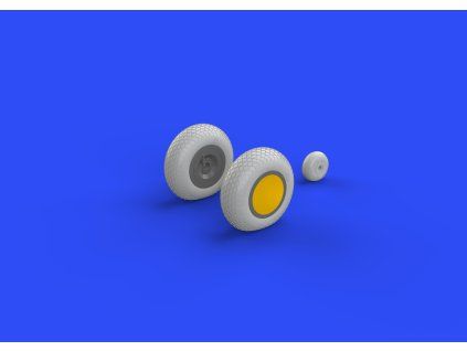 P-40 wheels w/ pattern 1/32 recommended for HASEGAWA