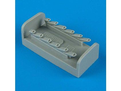 1/48 Bf 109E exhaust - TAMIYA
