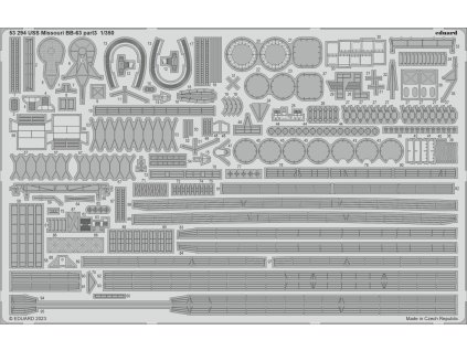 USS Missouri BB-63 part 3 1/350 recommended for HOBBY BOSS