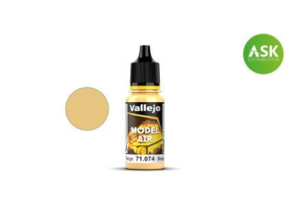 Vallejo Model Air 71074 Beige (18 ml)