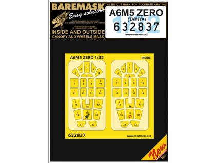 1/32 A6M5 ZERO mask for Tamiya