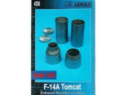 1/48 F-14A Tomcat exhaust nozzles - varied position - TAMIYA