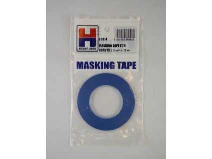 Hobby 2000 80014 Masking Tape For Curves 2,5mm x 18m