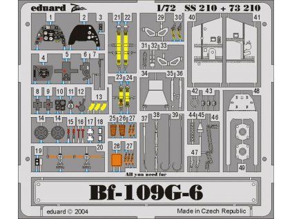 Bf 109G-6 recommended for HASEGAWA