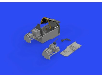 P-38J cockpit PRINT 1/48 recommended for TAMIYA