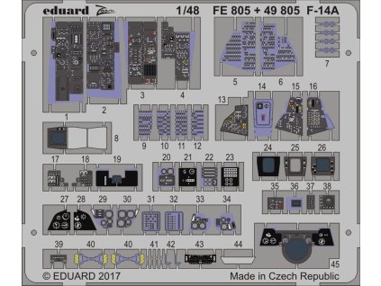 F-14A interior recommended for TAMIYA