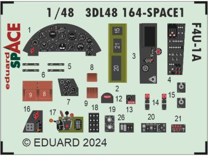 F4U-1A SPACE 1/48 recommended for MAGIC FACTORY