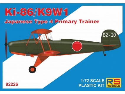 Plastikový model letadla 1/72 Kosukai Ki-86 4 decal v. for Japan, China, Great Britain