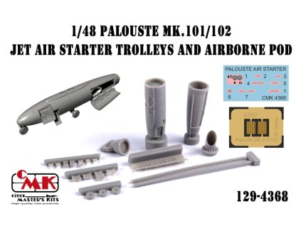 1/48 Palouste Mk.101/100 – Jet Air Starter Trolleys and Airborne Podl
