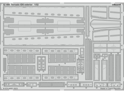 Tornado IDS exterior 1/32 recommended for ITALERI
