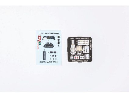Bf 109E-4 SPACE 1/48 recommended for EDUARD