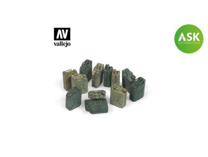 Vallejo Scenics SC207 German Jerrycan set