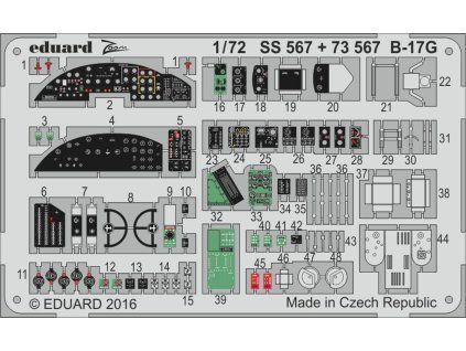 B-17G 1/72 recommended for AIRFIX