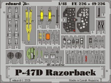 P-47D-20 recommended for TAMIYA