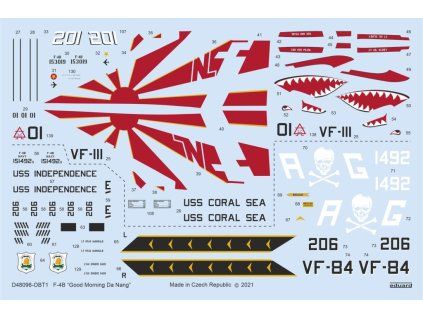F-4B Good Morning Da Nang 1/48 recommended for TAMIYA