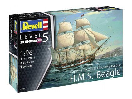 Revell 3508 H.M.S. Beagle 1/96