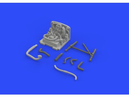 1/48 MC.202 undercarriage bay for EDUARD/HASEGAWA kit