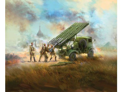1/35 BM-13-16 on W.O.T. 8 chassis with Soviet Crew