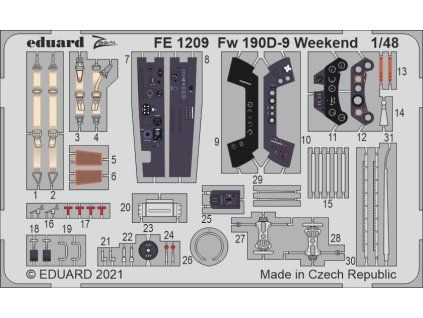 Fw 190D-9 Weekend 1/48 recommended for EDUARD