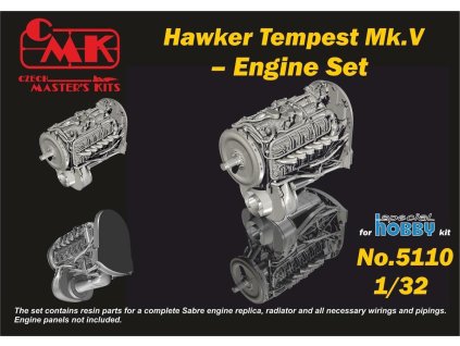 1/32 Tempest – Engine Set for Special Hobby kit