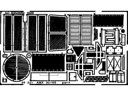 1/35 AMX 30/105 for HELLER kit
