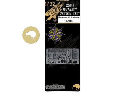 1/32 Hannover Cl.II - Interior - Photo-etched Sets  - Wingnut Wings