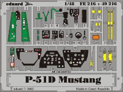 P-51D recommended for TAMIYA
