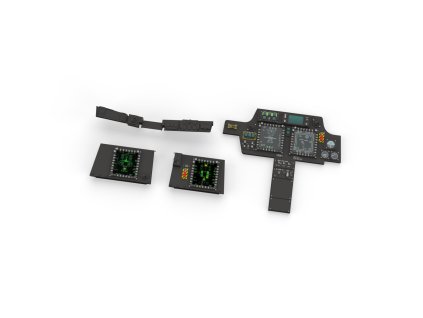 Bf 109F cockpit w/ early seat PRINT 1/72 recommended for EDUARD