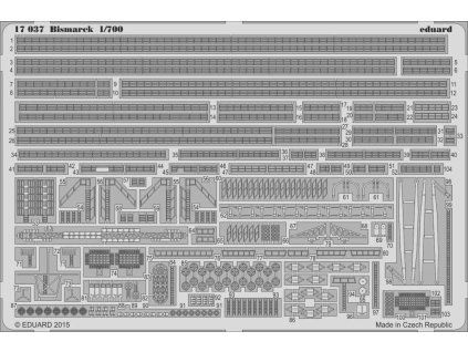 Bismarck 1/700 recommended for REVELL