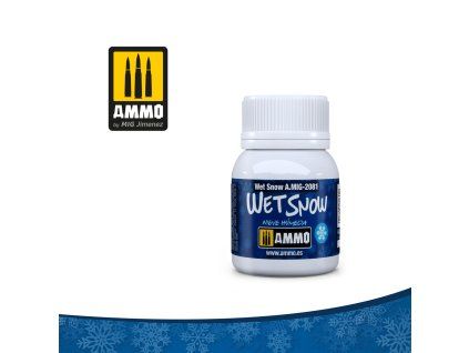 Wet Snow (40mL) Acrylic Wet Snow. 40 ml jar