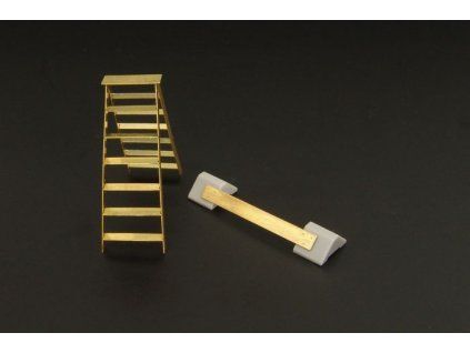 1/72 British wheel chock - ladder accessories for britisk aircraft