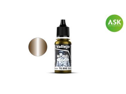 Vallejo Model Color 70998 Bronze (18 ml)