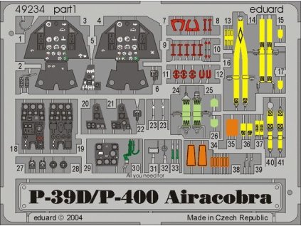 P-39D/P-400 recommended for EDUARD