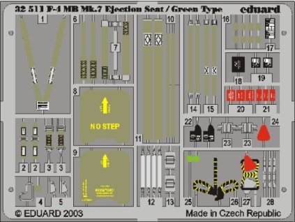 1/32 F-4 ejection seat green for TAMIYA kit