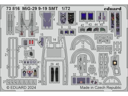 MiG-29 9-19 SMT 1/72 recommended for GREAT WALL HOBBY