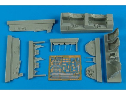 1/48 T-28 Trojan cockpit set - RODEN