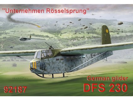 1/72 DFS-230 "Unternehmen Rösselsprung" - 3 decal v. for Luftwaffe