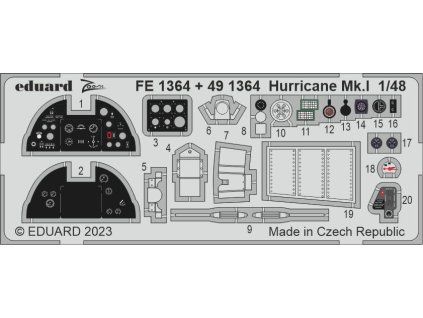 Hurricane Mk.I 1/48 recommended for HOBBY BOSS
