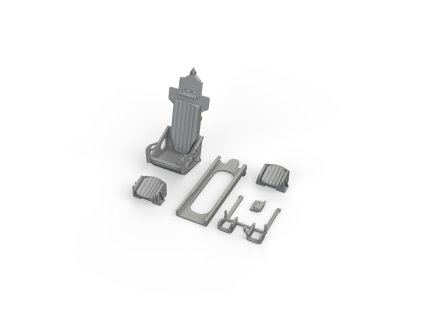 MiG-19 ejection seat 1/48 recommended for EDUARD/TRUMPETER