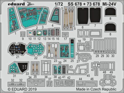 Mi-24V 1/72 recommended for ZVEZDA