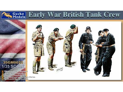 1/35 Early War British Tank Crew