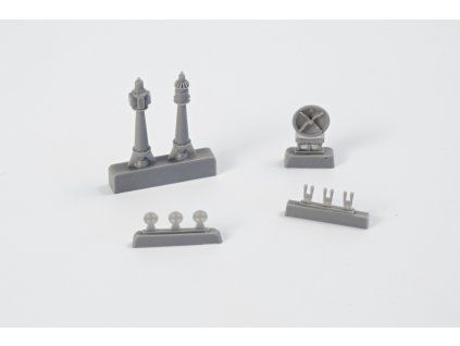 1/72 U-Boot IX Exterior Set Part II, for Revell ki
