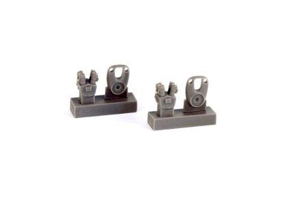 1/72 Fw 189A - Front Pairs of Engine Cylinders for