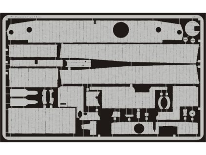 1/35 Zimmerit Tiger I late for TAMIYA kit