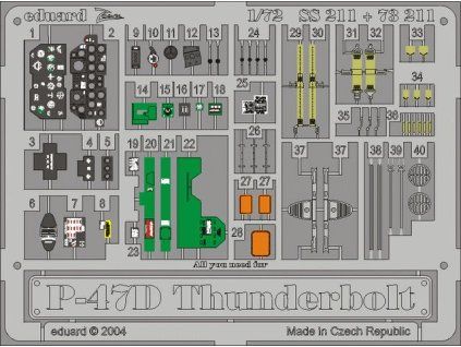 P-47D-30 recommended for REVELL 04155
