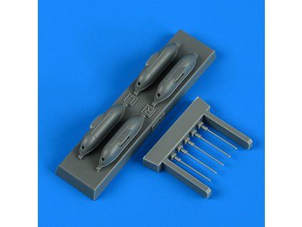 1/72 Bf 109G-6/R6 cannon pods - TAMIYA