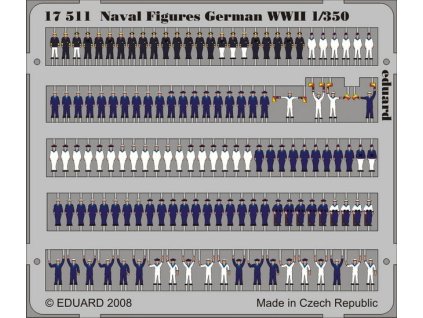 Naval Figures German WWII  1/350
