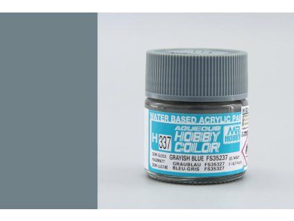 Aqueous Hobby Colors (10 ml) Grayish Blue FS35237