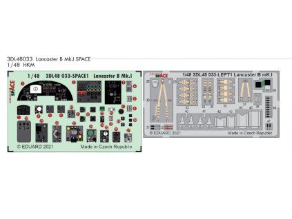 Lancaster B Mk.I SPACE 1/48 recommended for HKM