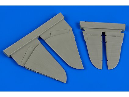 1/72 IL-2 Shturmovik control surfaces